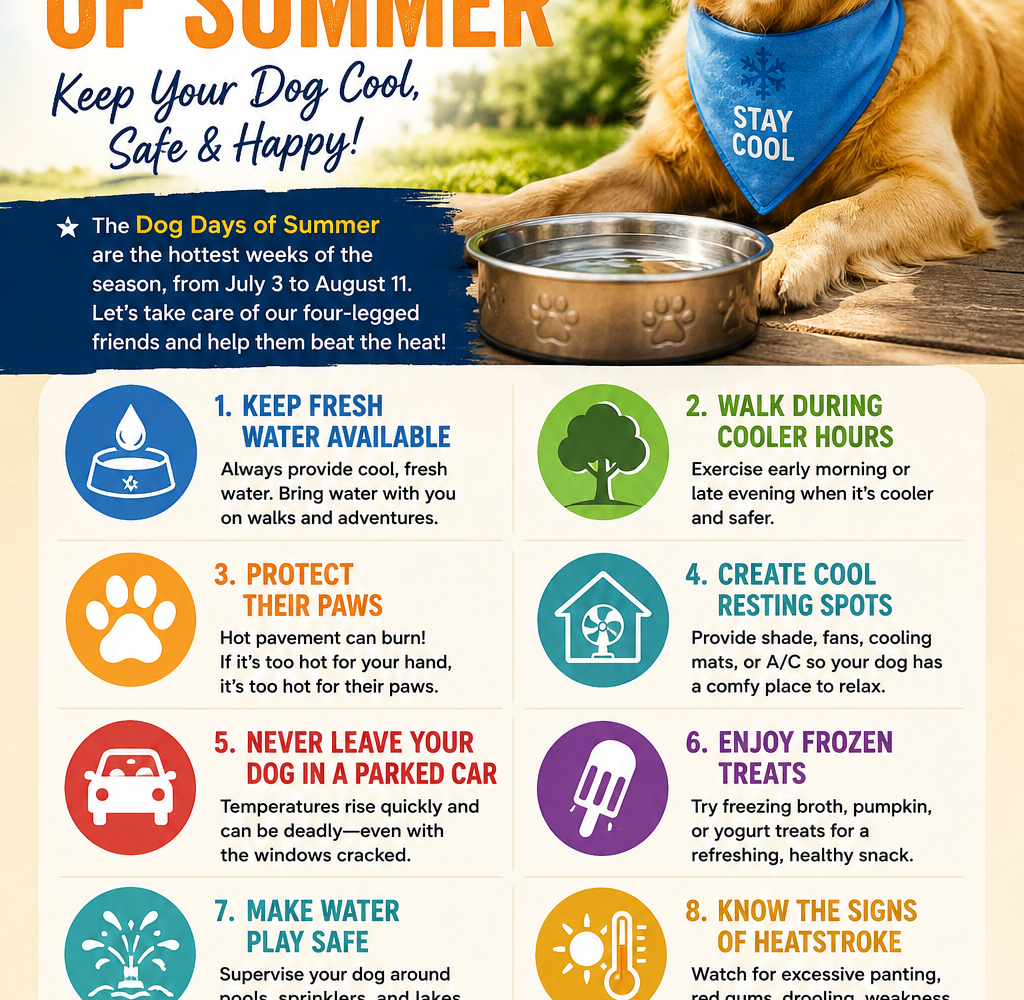 dog days of summer tips