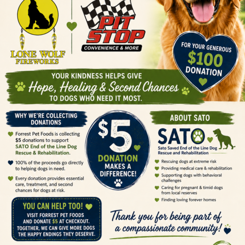 Thank You, Lone Wolf Fireworks & Pit Stop!